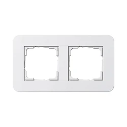 Πλαίσιο Διακόπτη GIRA 0212410 2f E3 ReinWhite/ReinWhite