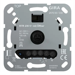Διακόπτης GIRA 247000 use room temperature controller 230V 1Ö