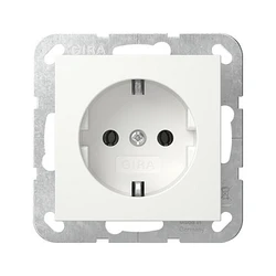 Πρίζα GIRA 418827 SCHUKO System 55 ReinWhite m