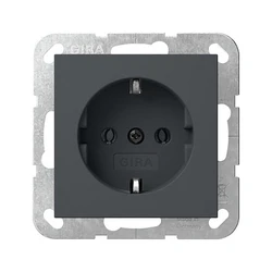Πρίζα GIRA 418828 SCHUKO System 55 anthracite