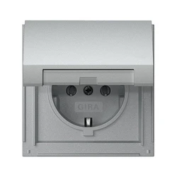 Πρίζα GIRA 445465 SCHUKO KD Gira TX_44 F Alu