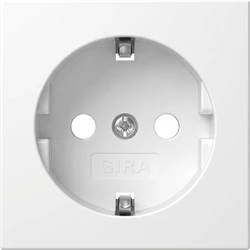 Πρίζα GIRA 492003 cover. SCHUKO socket System 55 ReinWhite