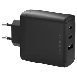 Φορτιστής Πρίζας Dbramante1928 re-charge - 100 Watt - 3 Outputs (2 x USB-C, USB) - Black