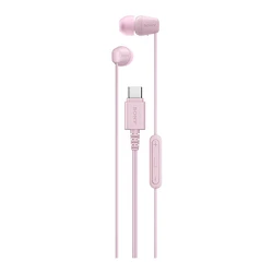 Handsfree Ακουστικά Sony IER-EX15C USB-C In-Ear pink