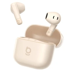 Baseus Bass BS2 Lite In-ear Bluetooth Handsfree Ακουστικά με Αντοχή στον Ιδρώτα και Θήκη Φόρτισης - Ροζ