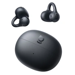 Baseus BC1 Open Ear Bluetooth Handsfree Ακουστικά με Θήκη Φόρτισης - Μαύρα
