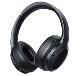 Baseus Bass BH1 Lite Wireless / Wired Over-Ear Headphones – 80 Hours Playback, Black