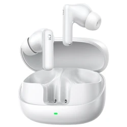 Baseus Bowie MP1 Ακουστικά In‑ear Bluetooth Handsfree Moon White (Θήκη Φόρτισης, Hybrid ANC, Αντοχή στον Ιδρώτα)