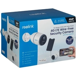 Reolink G330 4MP 4G Battery-Powered Waterproof IP Camera with Solar Panel (Go Series G330 & Solar Panel 2)