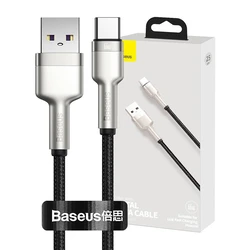 Καλώδιο USB to USB-C for Baseus Cafule, 66W, 0.25m (black)