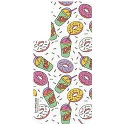 Samsung Galaxy S22+ Plus GP-TOU021HOOPW to Frame Cover Case Simpsons Donut