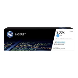 Toner HP 203X - High Yield - Cyan - Original - LaserJet (CF541X)