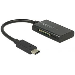 Card Reader Delock USB2.0-C Plug -> 4 Slots