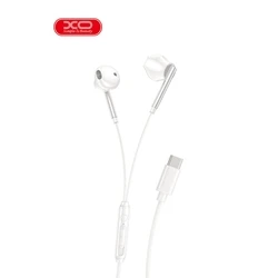 Handsfree Ακουστικά Xo Ep66 Crescent Type C,Λευκό