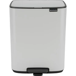 Brabantia Plastic Pedal Bin 12 L White