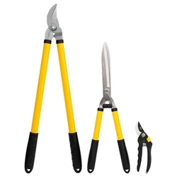 Ψαλίδι Κλαδέματος Deli Set 3 Pcs EDL580003 (yellow)