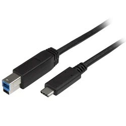 Καλώδιο USB C σε USB B Startech USB315CB2M (2 m) Μαύρο