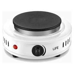 Ηλεκτρική Εστία Life MATAKI White single hot plate 500W