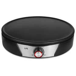 Κρεπιέρα Life 221-0234 XXL 37cm Μαύρη 1500W