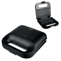 Τοστιέρα Με Αντικολλητικές Grill Πλάκες, 750w