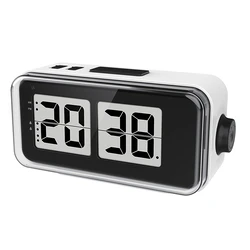 Ψηφιακό Ρολόι Life Επιτραπέζιο με οθόνη LCD και retro flip design