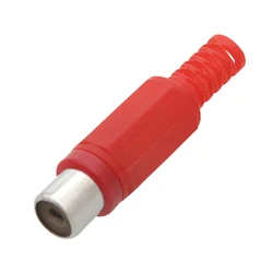 Default Brand RCA Female Socket Red