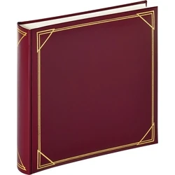 Walther Design MX-200-R Standard Photo Album 100 Sheets Wine Red 30x30 cm