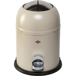 Wesco Plastic Trash Bin Beige 6 L