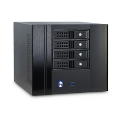 Inter-Tech SC-4004 Mini Tower Κουτί Υπολογιστή Μαύρο