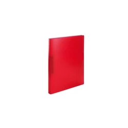 HERMA Ringbuch A4 uni red (A4 ring binder, translucent red)