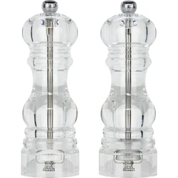 Peugeot Nancy PM+SM Z Acrylic 18 cm Salt & Pepper Mill Duo