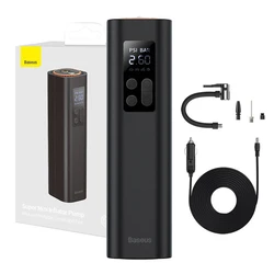 Μίνι συμπιεστής αυτοκινήτου Baseus (μαύρο)