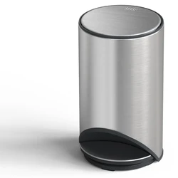 Joseph Joseph Stainless Steel Waste Bin Grey 10L (Model 30152)