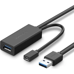 UGREEN US175 active extension cable USB 3.2 Gen 1 (USB 3.0, USB 3.1 Gen 1) 10m black