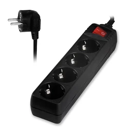 Πολύπριζο Sonora PSB401 4 θέσεων με διακόπτη ON/OFF