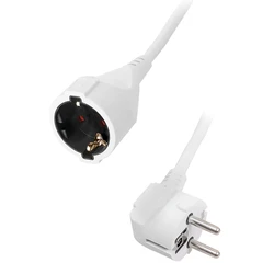 Προέκταση Καλωδίου Sonora Ec2w125 Σούκο 2 Μέτρα ( 3 X 2.5mm²) Σε Λευκό Χρώμα