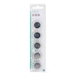 Μπαταρία Λιθίου NEDIS Balcr20325bl Button Cell Cr2032, 3v, 5 Pieces, Blister