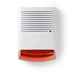 Ομοίωμα Σειρήνας Nedis Siren IP44 White/Orange