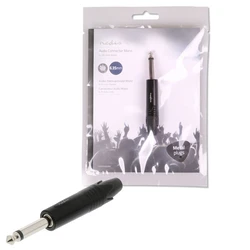 Βύσμα 6,35 mm Nedis Mono Male Black