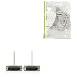 Καλώδιο Nedis 1:1 D-Sub 25 Pin Αρσ. - D-Sub 25 Pin Αρσ. 2m