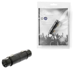 Αντάπτορας XLR Nedis COTP15920BK Female to Female Black