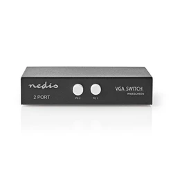KVM & Data Switch Nedis CSWI5902BK VGA 2-Port