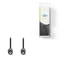 Καλώδιο 3,5mm Nedis Stereo CAGB22000BK100 Male to Male 10m Black