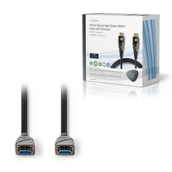 Nedis Ενεργό οπτικό High Speed HDMI with Ethernet, HDMI αρσ. - HDMI αρσ. 40m.