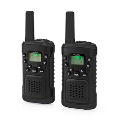 Walkie Talkie Nedis WLTK0610BK SET 2 UP TO 6KM 8 PTT / VOX Black