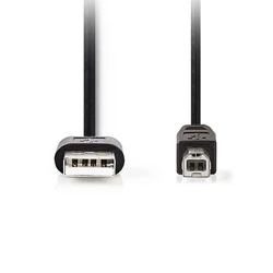 Καλώδιο USB Nedis High-Speed A αρσ. - USB B αρσ., 3.00m.