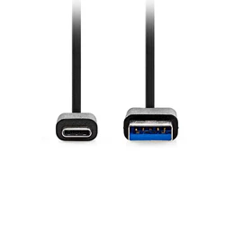 Καλώδιο USB Nedis 3.2 Gen 1x1 USB A αρσ.- USB Type-C αρσ., 1.00m.