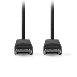 Καλώδιο DisplayPort Nedis αρσ. - DisplayPort αρσ., 3.00m, σε μαύρο χρώμα.