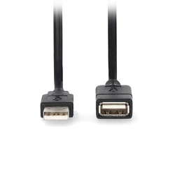 Καλώδιο USB Nedis High-Speed Α αρσ. - USB A θηλ., 3.00m.