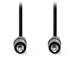Καλώδιο Ήχου Nedis 3,5mm αρσ. Stereo - 3,5mm αρσ. Stereo, 2.00m σε μαύρο χρώμα.
